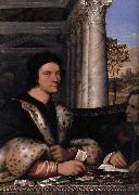 Sebastiano del Piombo Retrato de Ferry Carondelet con sus secretarios oil on canvas